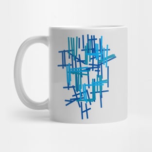 Abstract Art Pattern Construct Mug